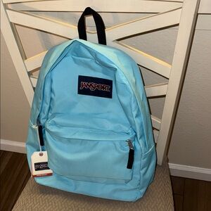 Jansport Light Blue Backpack